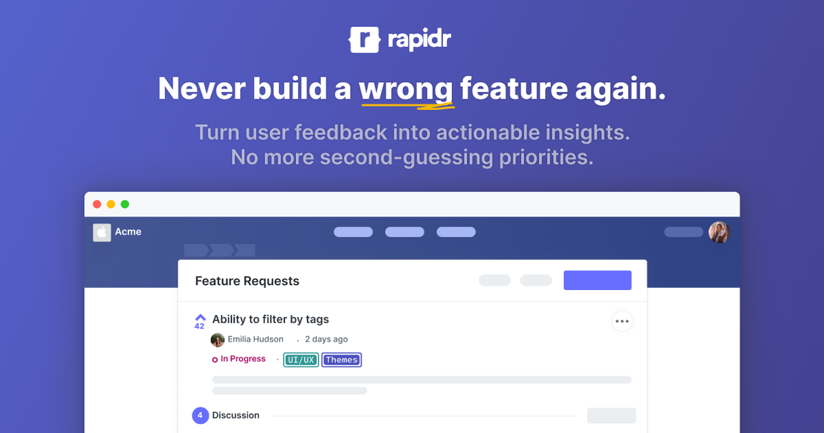 Rapidr logo